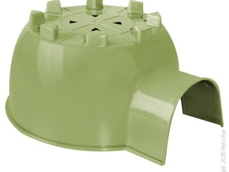 Pet One Igloo Green Small Hot on Sale