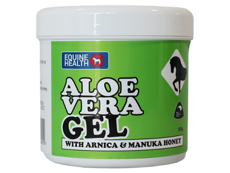 Equine Health Aloe Vera Gel with Arnica & Manuka Honey 500G on Sale