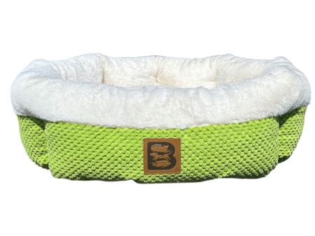 Brooklands Cozy Round Bed Cyber Lime 53cm Discount