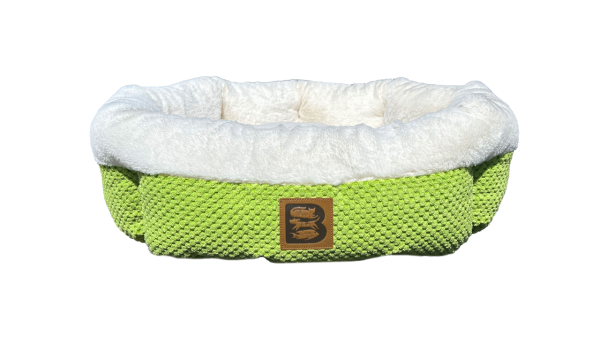 Brooklands Cozy Round Bed Cyber Lime 53cm Discount