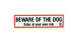 Beware Of The Dog Sign Small For Discount