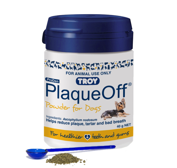 Troy Plaque Off Powder for Dogs 40g For Cheap