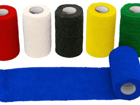 Vetmax Cohesive Bandage 12 Pack Blue For Sale