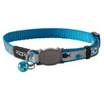 Rogz Reflectocat Safeloc Blue Fish X-Small Online now