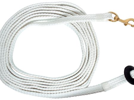 Blue Tag Braided Cotton Lunge Lead 7.25m Cheap