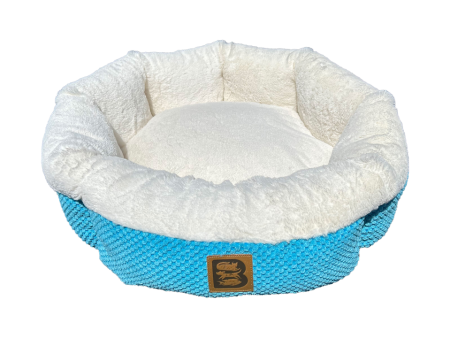 Brooklands Cozy Round Bed Azure Blue 53cm Supply