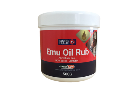 Equine Health Emu Oil Rub 500G Online now