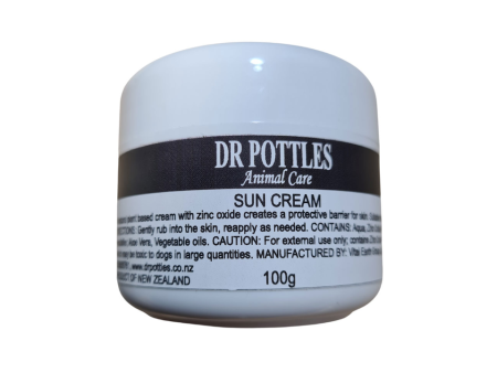 Dr Pottles Animalcare Sun Cream 100g For Cheap