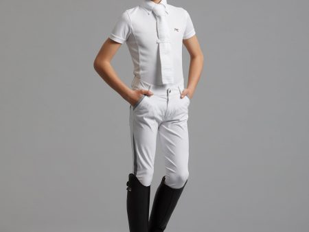 Premier Equine Gando Boys Gel Knee Competition Riding Breeches Online