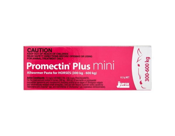 Promectin Plus LV Allwormer Horse Paste 6.3G Sale