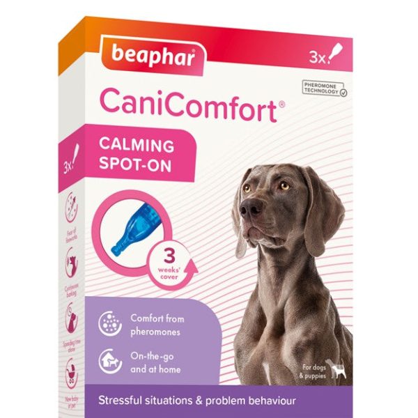 CaniComfort Calming Spot On 1ml x 3 Hot on Sale