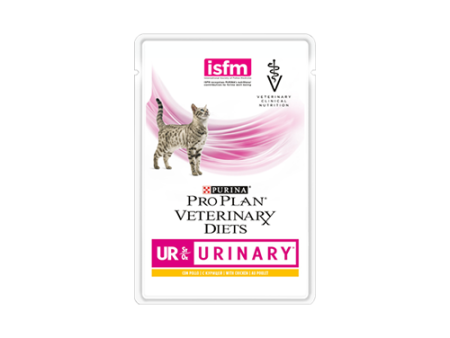 Pro Plan Veterinary Diet Urinary Feline Salmon Pouch 85G x 10 Online