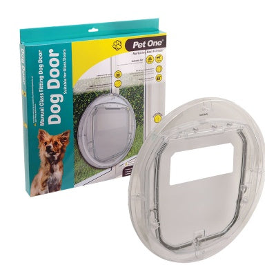 Pet One Dog Door Poly Dbl Glaze Glass Fit Online