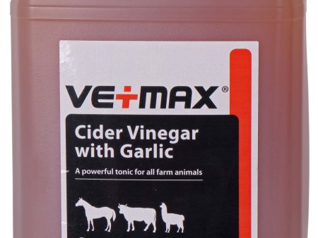 Vetmax Apple Cider Vinegar With Garlic 5ltr on Sale