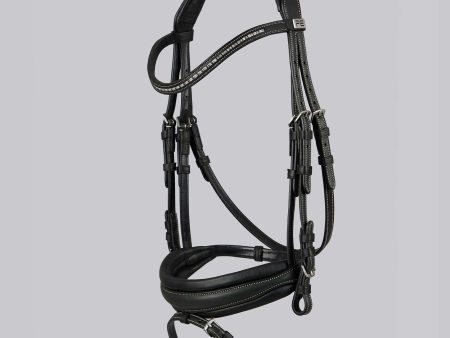 Premier Equine Veneto Anatomical Snaffle Bridle Black Sale