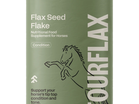 Fourflax Equine Flaxseed Flake 10KG Fashion