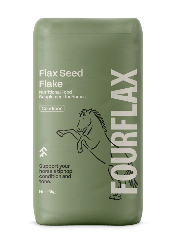 Fourflax Equine Flaxseed Flake 10KG Fashion