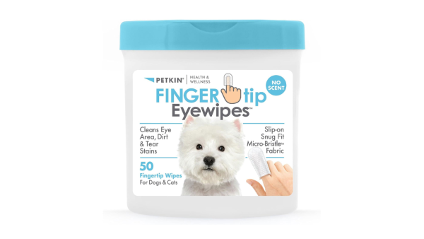 Petkin Fingertip Eye Wipes 50 Pack Cheap