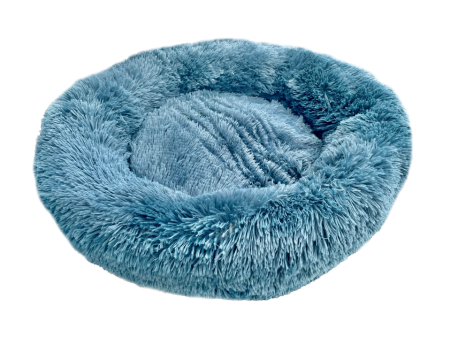 Brooklands Deluxe Calming Pet Bed Blue Ocean Online Sale