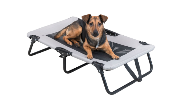 Dog Lounger 79x19x50cm Grey Black Online