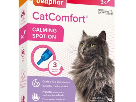 CatComfort Spot On 0.55ml x 3 Online Hot Sale