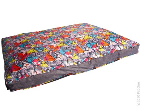 Pet One Bedding Mattress Graffiti - X-Large on Sale