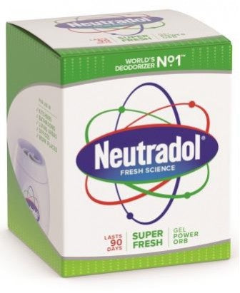 Neutradol Gel Pot Super Fresh (Green) 135ml Supply