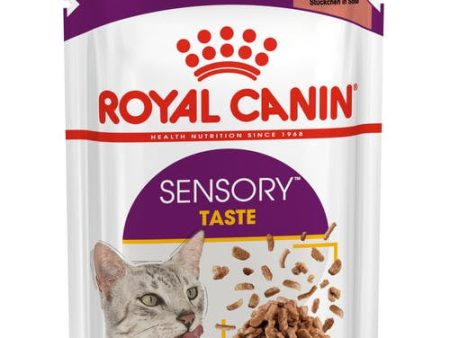 Royal Canin Sensory Taste Chunks in Gravy 85G 12 Pack Supply