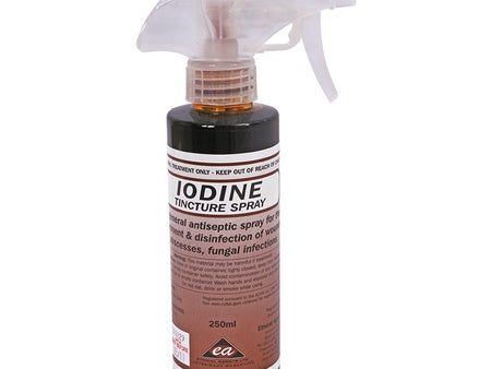 Iodine Tincture Spray 250ml Hot on Sale