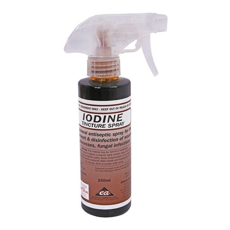 Iodine Tincture Spray 250ml Hot on Sale