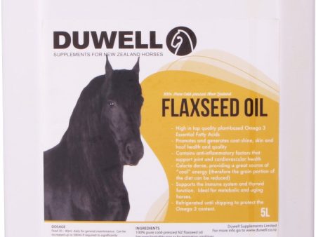 Duwell Flax Seed Oil 5ltr Hot on Sale