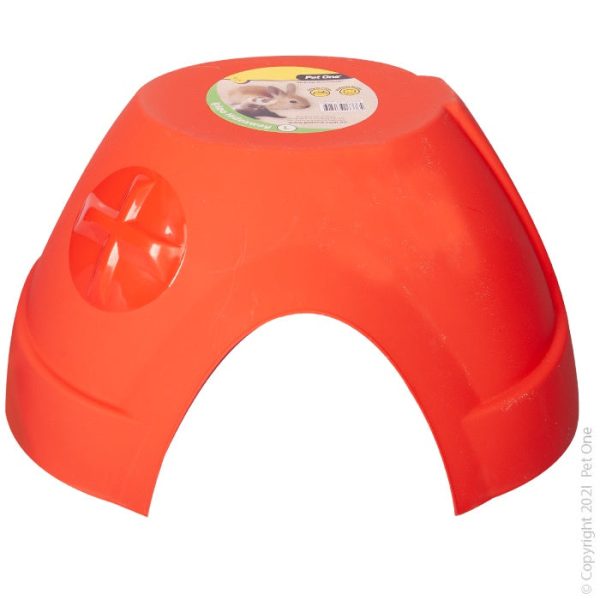 Pet One Igloo Hideaway Red Large Online Sale