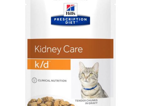 Hill s Prescription Diet K D Chicken Feline Pouch 85G x 12 Online Hot Sale