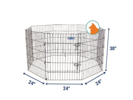 Petmate Exercise Pen with Door 75cm Cheap