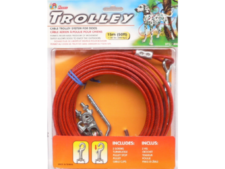 Purcell Dog Trolley Cable System 15m Supply