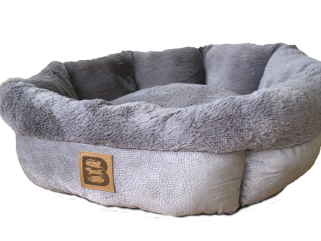 Brooklands Cozy Round Bed Grey 53cm Discount