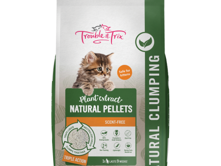 Trouble & Trix Natural Cat Litter 15L Fashion