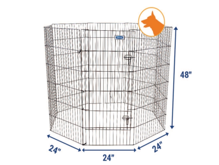 Petmate Exercise Pen with Door 120cm For Cheap