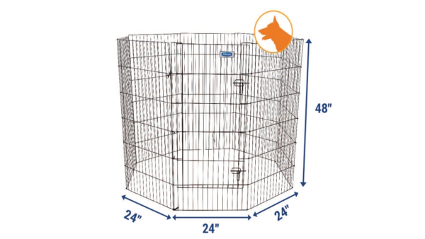 Petmate Exercise Pen with Door 120cm For Cheap