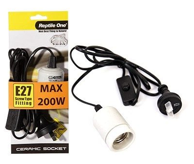 Reptile One Ceramic Socket 200W Online Sale