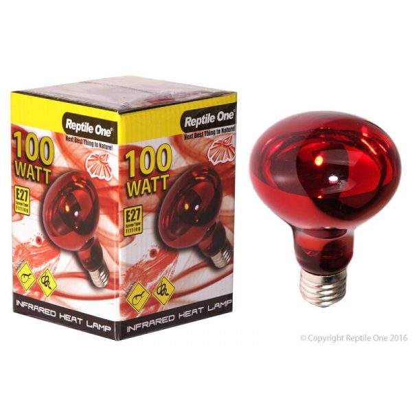 Reptile One Heat Lamp Infrared 100W (E27) Online now