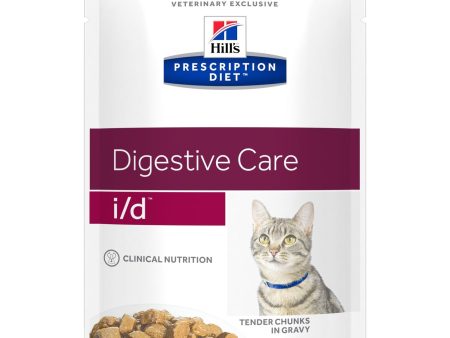 Hill s Prescription Diet I D Chicken Feline Pouch 85G x 12 Supply