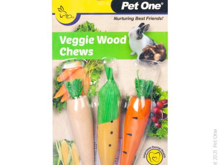 Pet One Veggie Wood Chews 3 Pack on Sale