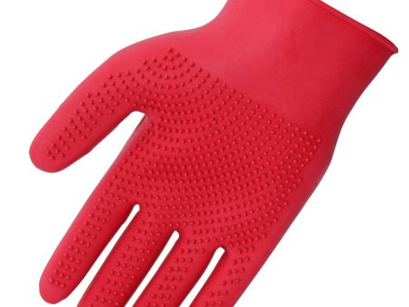 Blue Tag Fine Pimple Grooming Glove Fashion