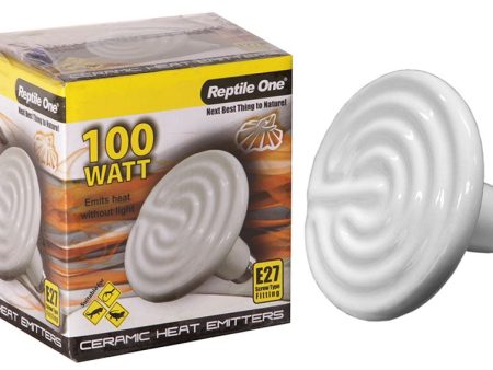 Reptile One Ceramic Heat Lamp 100W (E27) Supply