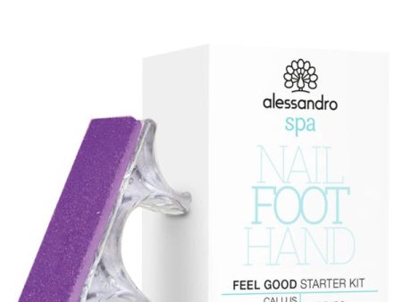 Alessandro FEEL GOOD STARTER KIT Pėdų dildžių rinkinys +dovana rankų kremas Fashion